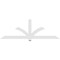Ekena Millwork Redmond Architectural Grade PVC Gable Bracket, 84"W x 28"H x 2"D x 4"F, 8/12 Pitch GBP084X28X0204RED00 - alternate 2